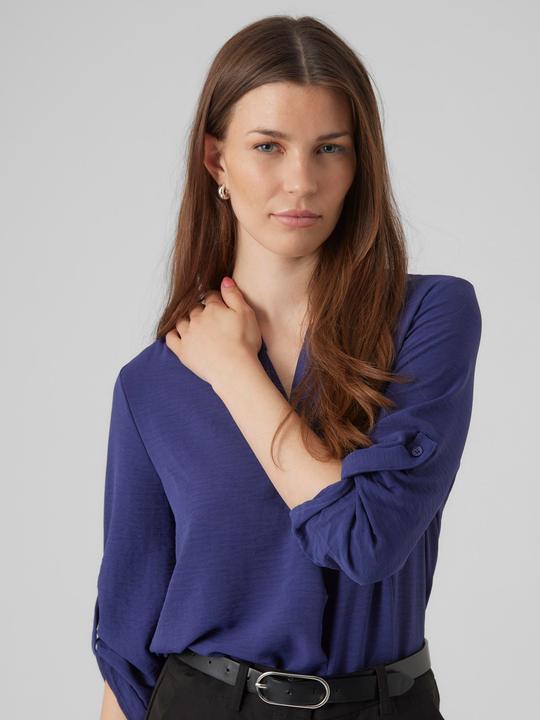Actual product image Vero Moda Fold-up blouse with 3/4 sleeves (XS)
