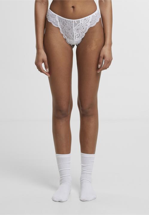 Produktbild Urban Classics Damen Spitzen-Tanga (L, S, 2er Pack)