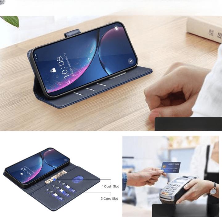 Actual product image Binfen Color Leder Etui Hülle mit RFID Blocker (Samsung Galaxy A17, Samsung Galaxy A26)