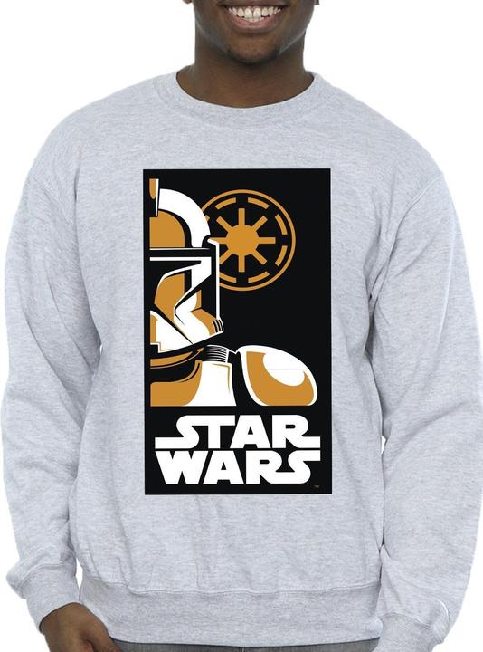 Produktbild Star Wars Stormtrooper Art Poster Sweatshirt (S)