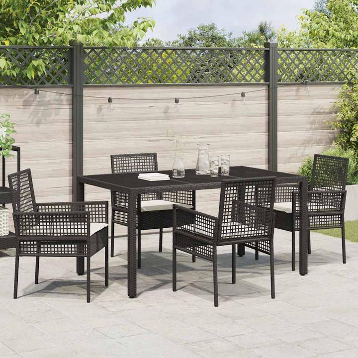 Produktbild vidaXL Garten Essgruppe (150 x 90 x 75 cm)
