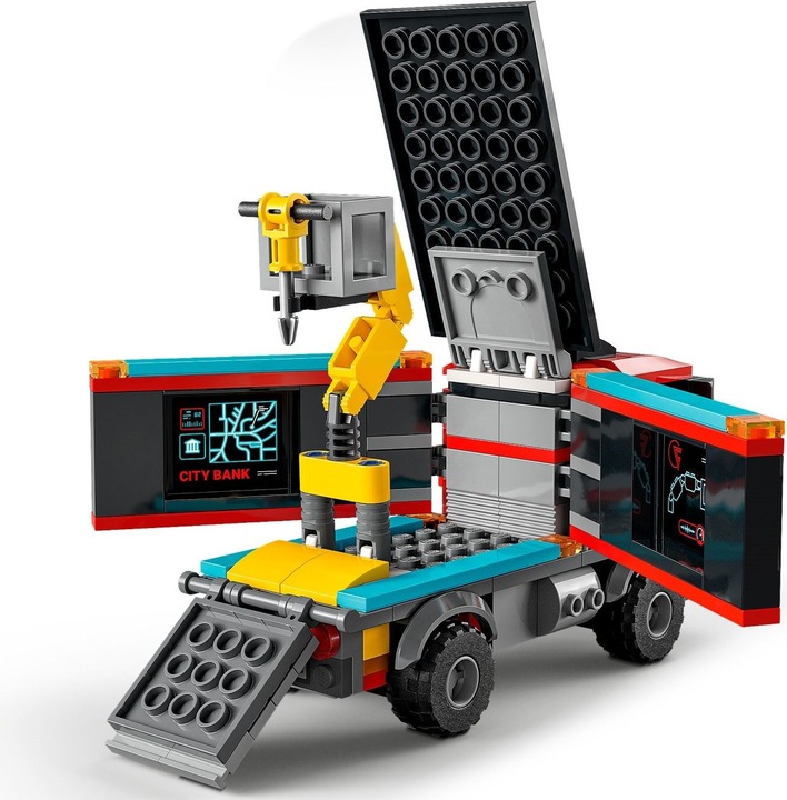 Immagine prodotto LEGO Rapina in banca con inseguimento in auto (60317, LEGO City)