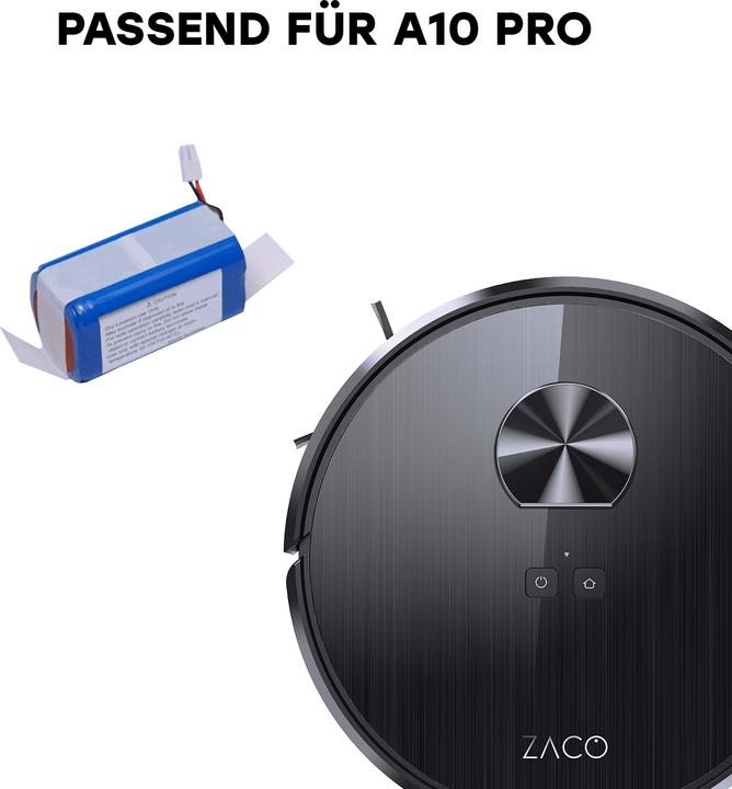 Image du produit Zaco Batterie de rechange pour A10 Pro