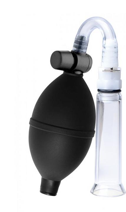 Actual product image Bijoux Indiscrets Clitoral Pumping System with Detachable Acrylic Cylinder