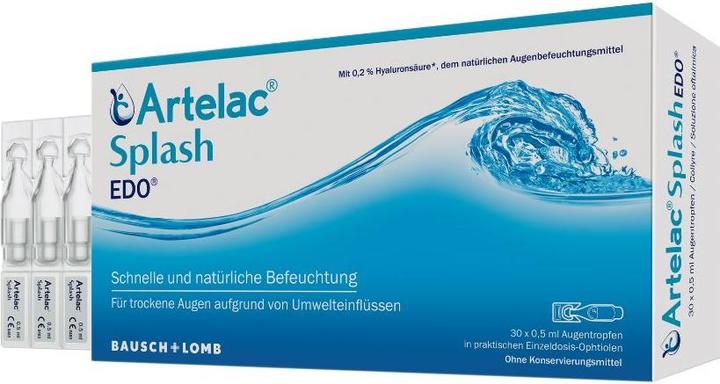Produktbild Bausch + Lomb BL-AS3005 (0.50 ml, Artelac Splash EDO Augentropfen 30x0.50 ml)