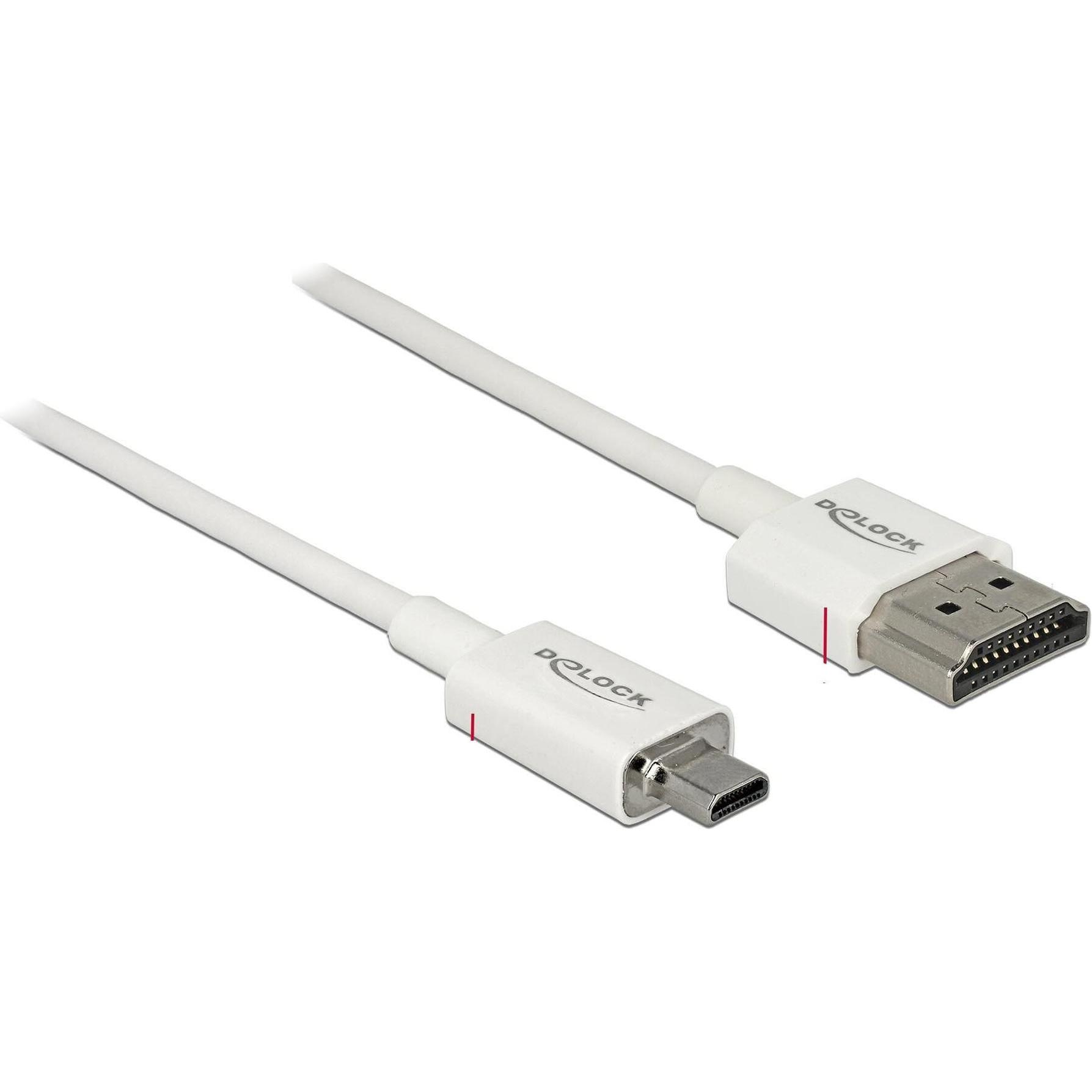 Delock HDMI (Typ A) — micro HDMI (Typ D) (0.15 m, HDMI), Video Kabel
