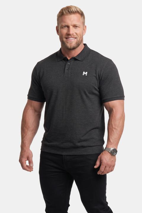Produktbild Men+ Poloshirts, 2er-Pack, Bauchfit, Basic, Piqué, Halbarm (4XL)