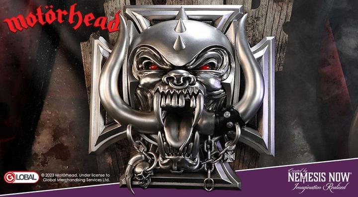 Actual product image Nemesis Now Motorhead Plaque Warpig 30 cm