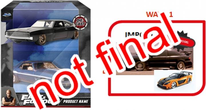 Actual product image Jada Fast & Furious Twin Pack 1:32 Wave 1/1