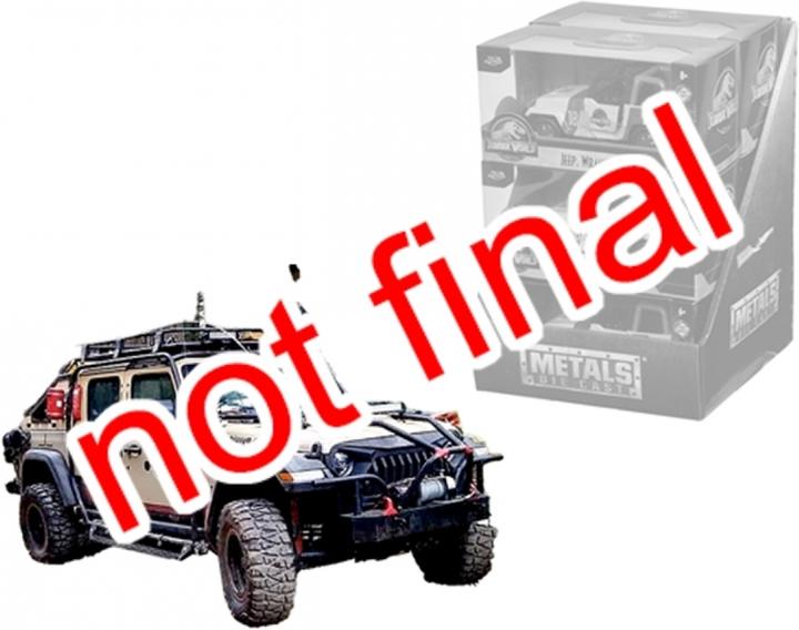 Actual product image Jada Jurassic World 2020 Jeep Gladiator 1:32