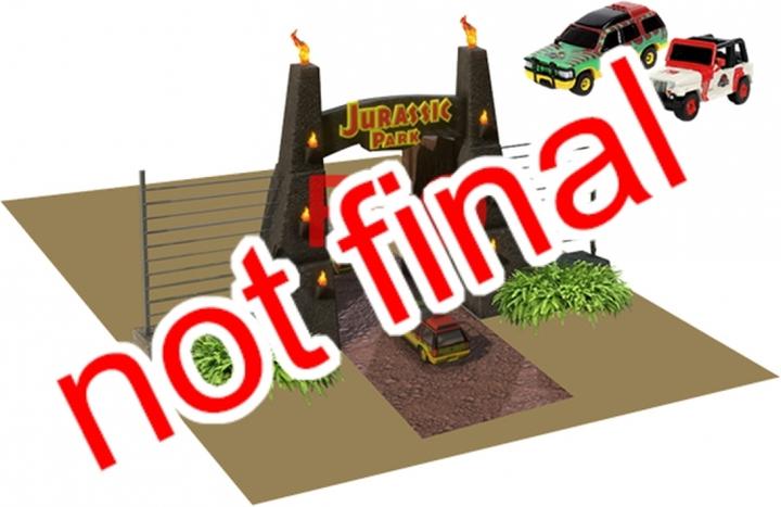 Produktbild Jada Jurassic World Nano Scene