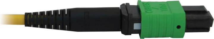 Actual product image Eaton 400G Singlemode 9/125 OS2 Switchable Fibre Optic Cable 12F MTP/MPO-APC to 4x Duplex (2 m)
