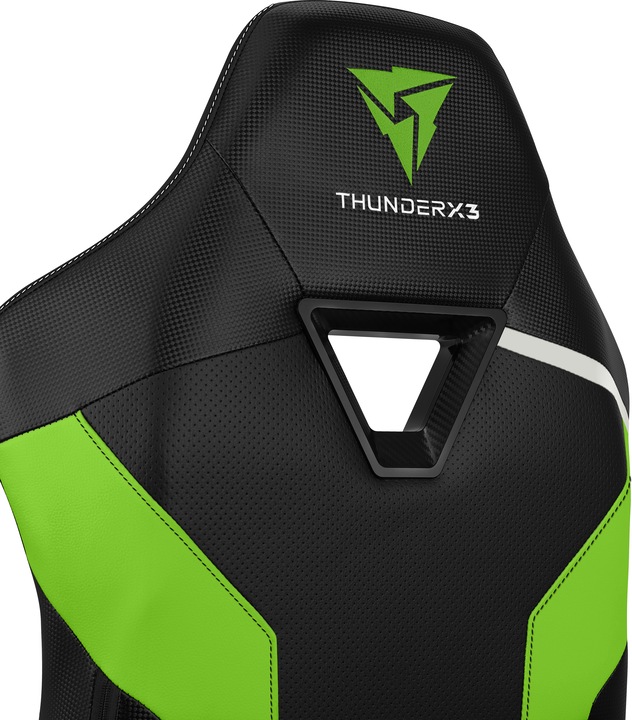Immagine prodotto Thunder X3 Sedia da gioco TC3 Gaming Chair, nero-verde