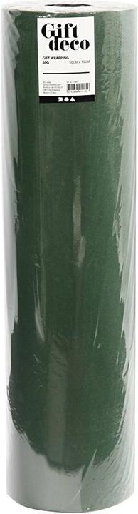 Actual product image Creativ Company Wrapping paper width: 50 cm, roll 5 m, green (Wrapping paper, 1 x)