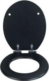 Image du produit Wenko Siège WC avec abaissement automatique Cuero noir