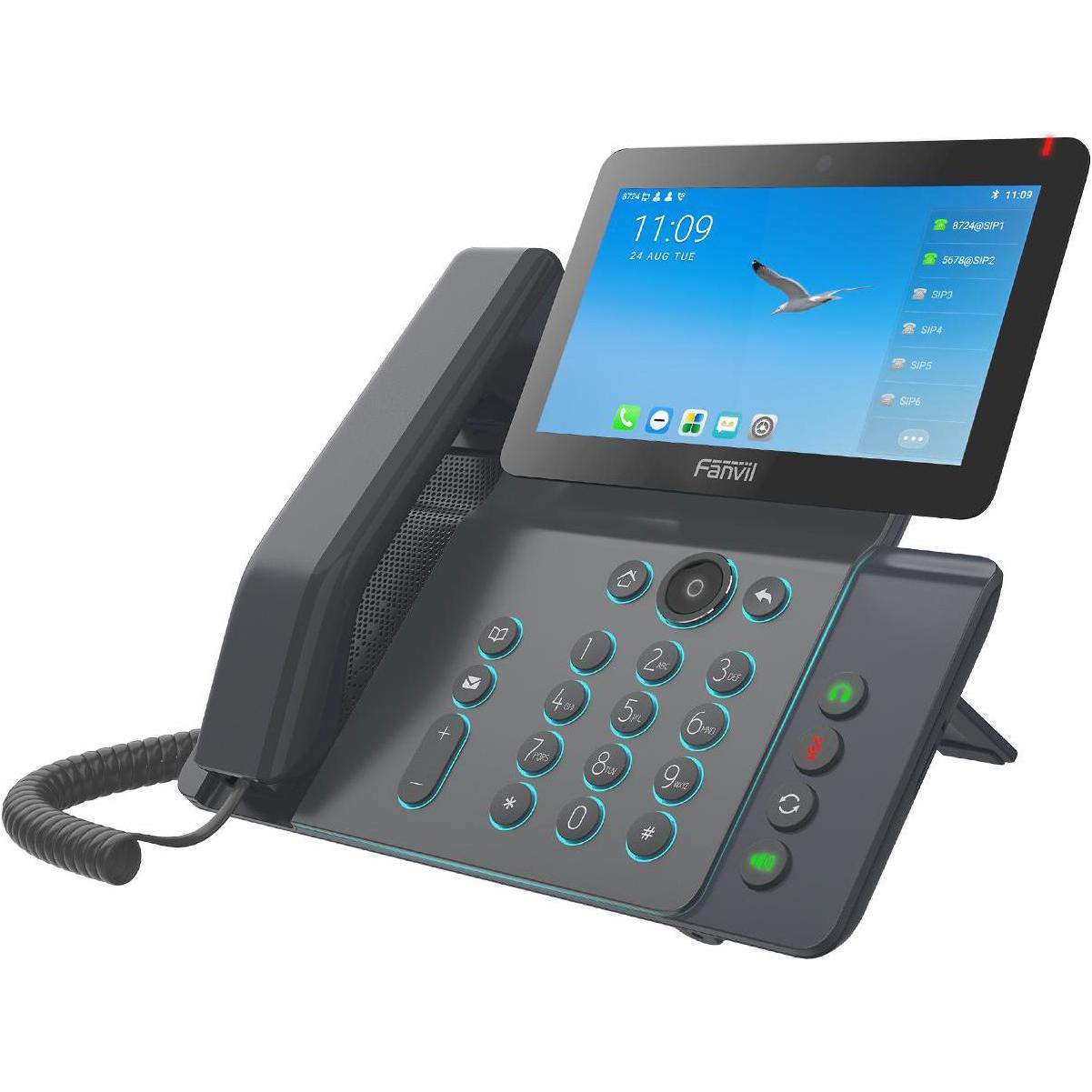 Thumbnail - Fanvil Smart Android Video Phone V67, Telefon, Schwarz