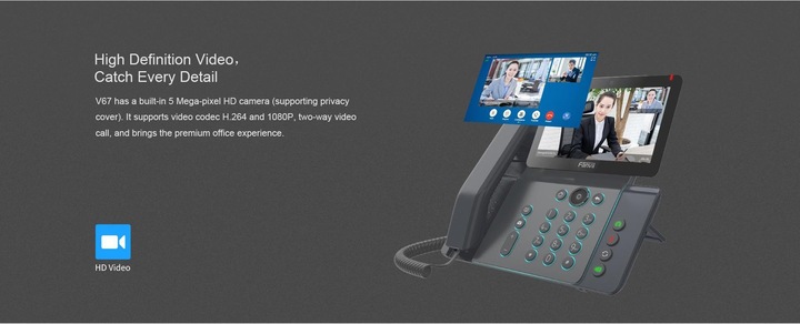 Immagine prodotto Fanvil Videotelefono Android intelligente V67