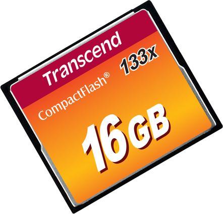 Image du produit Transcend Carte CompactFlash Ultra Speed (16 Go, CF)