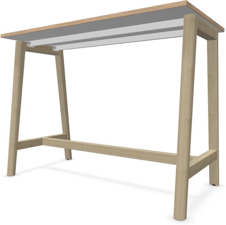 Actual product image Narbutas Nova Wood high table (140 x 70 x 105 cm)
