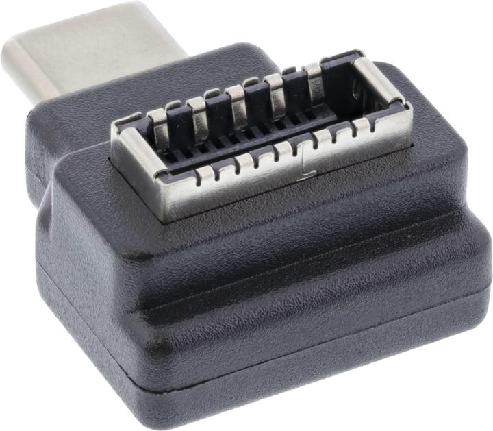 Produktbild InLine USB 3.2 Adapter, USB-C Stecker zu intern USB-E Frontpanel Buchse (USB Typ-C, 27 cm)
