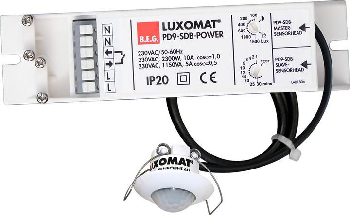 BEG 92912 Presence detector PD9-M-SDB-DE RAL9010 (10 m)