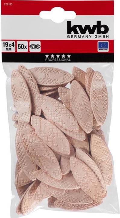 Produktbild kwb Holzverbinderplättchen (50 Stk.)