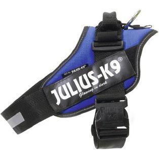 Julius-K9 K9 Idc Powergeschirr Gr 4 Blau (4, Hund, Hundesport), Halsband + Leine
