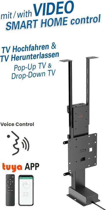 Produktbild myWall TV-Lift HP 66-1 max. 60 kg (48", 60 kg)