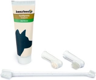 Produktbild Beeztees Bz Gebisspflegeset Zahnpast+Bu (Hund)