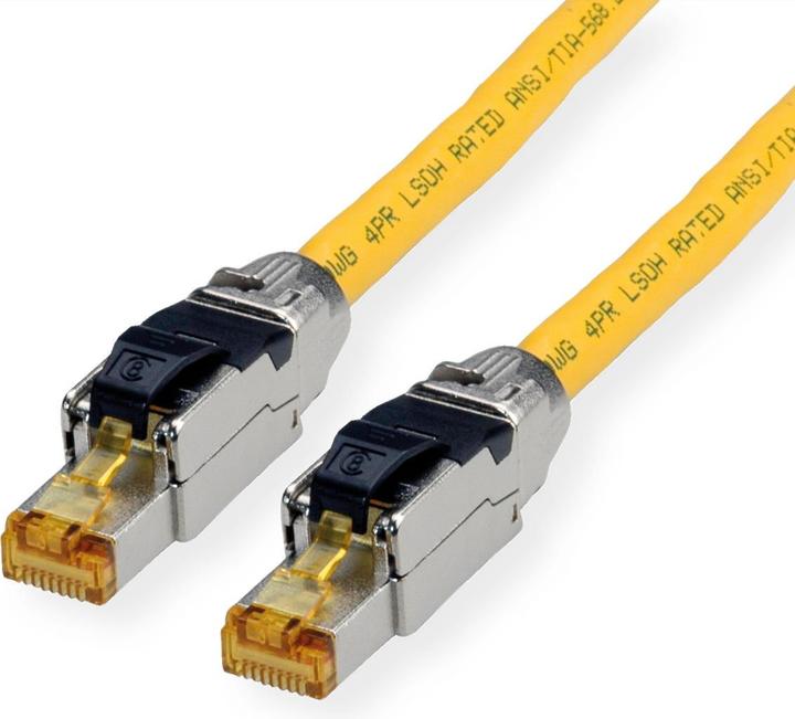 Image du produit Roline Câble patch 2m Cat.8 S/FTP (S/FTP, CAT8.1, 2 m)