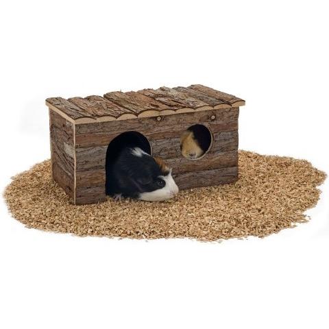 Thumbnail - Beeztees BZ HOLZHAUS ROYAL 40X23X20, Kleintierstalleinrichtung