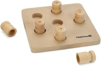 Actual product image Beeztees Bz Wood Braingame Ozo Dog 18 (Intelligence toy dog)