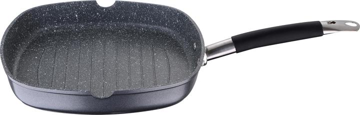 MasterPRO Grillpfanne (Grillpfanne, Aluminium, 28 x 4.50 cm)