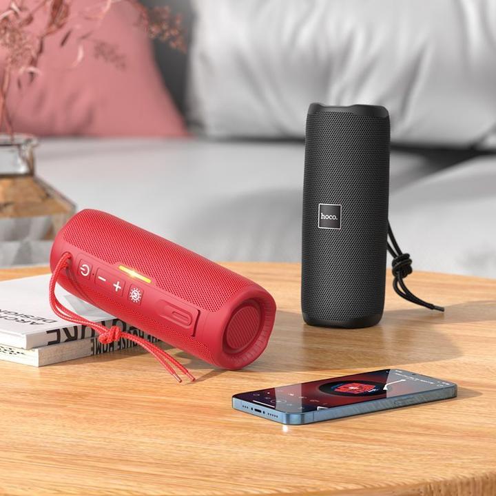 Produktbild Hoco Bluetooth-Lautsprecher drahtloser Lautsprecher bluetooth HC16 rot (3 h, Batteriebetrieb)