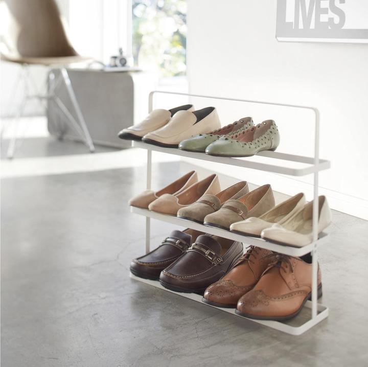 Produktbild Yamazaki Breites Schuhregal TOWER (14 x 50 x 45.5 cm)
