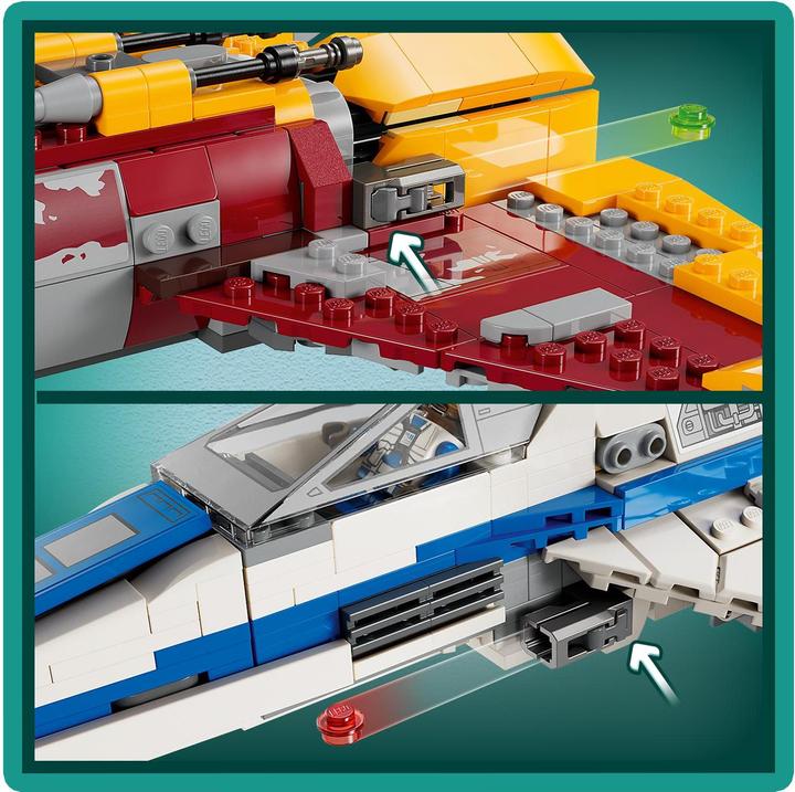 Produktbild LEGO New Republic E-Wing vs. Shin Hatis Starfighter (75364, LEGO Star Wars)