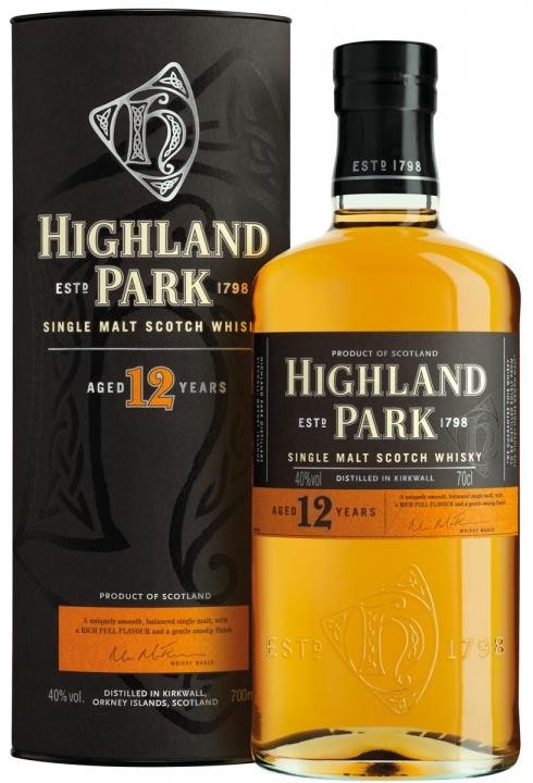 Immagine prodotto Highland Park 12 anni (Single Malt, Whisky scozzese, 1 x 70 cl)