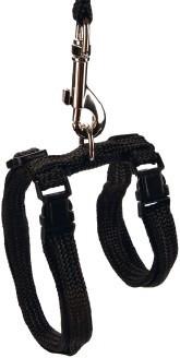 Actual product image Beeztees Bz Nylon Cat Leash Black 1 (Cat)