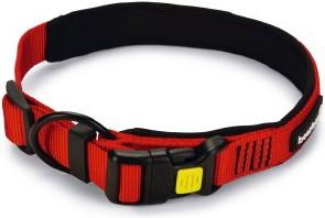 Actual product image Beeztees Bz Prem Halsbd Parinca Red 45- (45, 46, 47, 48, 49, 50, Dog, Dog sport)