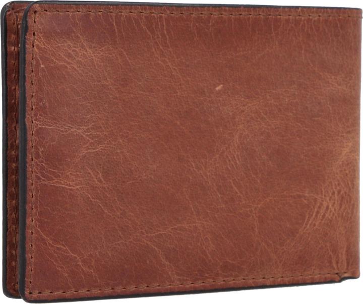 Actual product image Fossil Derrick leather wallet 10.5 cm