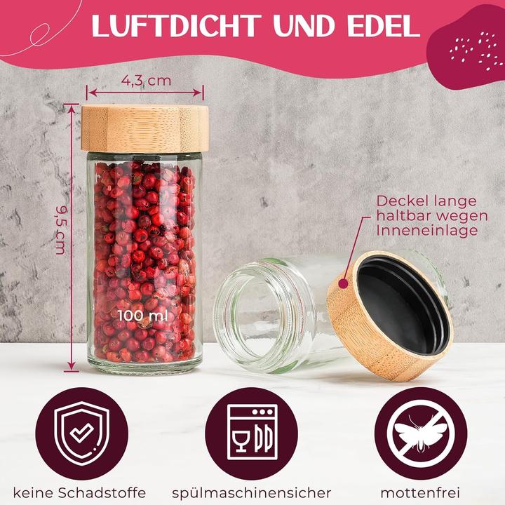 Produktbild Happy Lemuro Gewürzgläser-Set