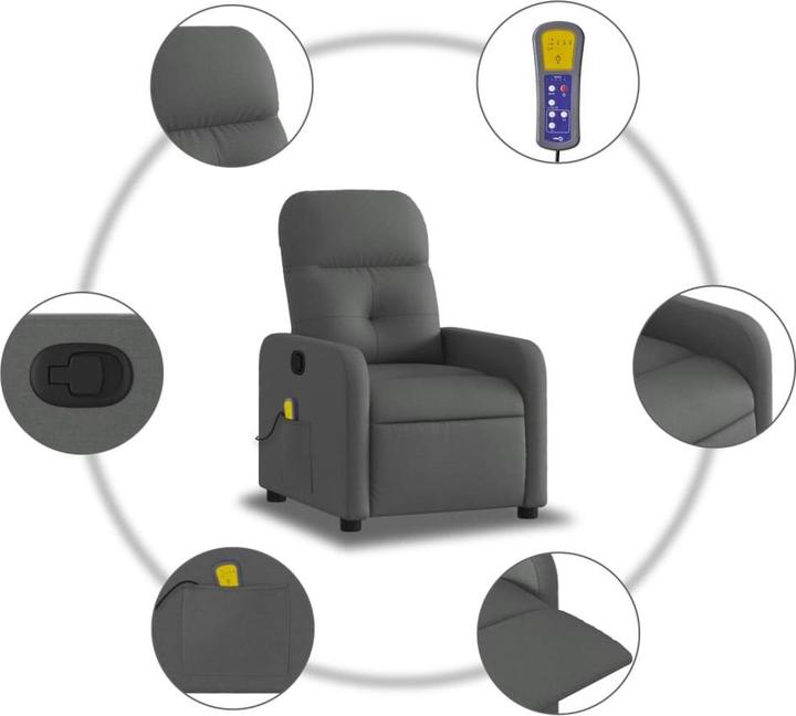 Actual product image VidaXL Massage-Relaxsessel