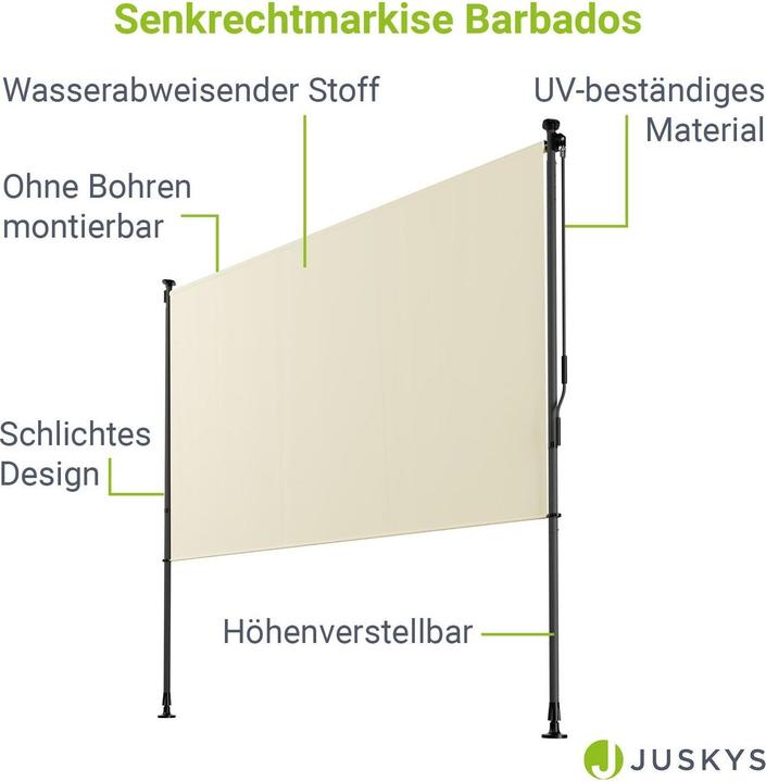 Image du produit Juskys Barbade (2 m)