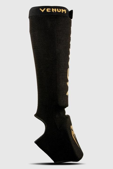 Image du produit Venum Kontact Shin Guards - Gold/Black (XL)