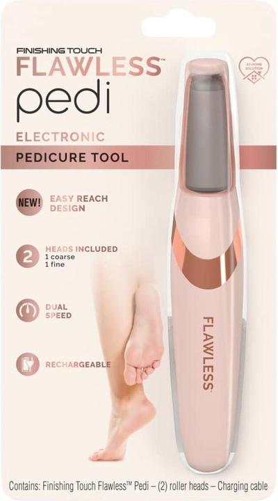 Actual product image Flawless Elektrischer Hornhautentferner Pedi Rosa