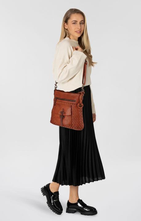 Immagine prodotto Harbour 2nd Urban Poets Schultertasche Leder 33 cm