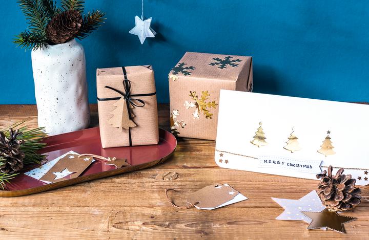 Actual product image Heyda Flexi motif punch "4-corner