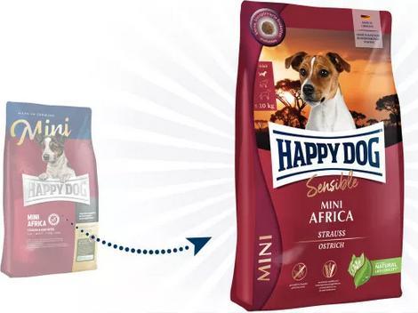 Image du produit Happy Dog Sensible Mini Africa (Adulte, 1 pcs, 4000 g)