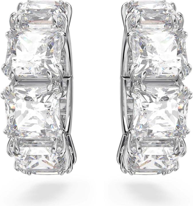 Actual product image Swarovski Millenia Cushion Cut Earclips White (Swarovski Metal)