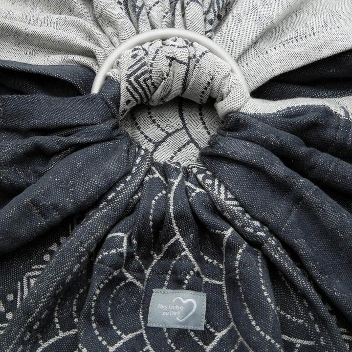 Immagine prodotto Hoppediz Imbragatura per bambini Ring-Sling di qualità biologica (2 m)